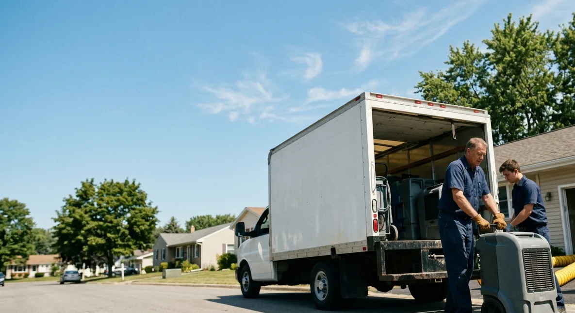 Water Damage Cleanup in Rock City, IL near me